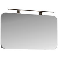 SPIEGELSCHRANK 100/55/16,5 cm  - Grau, Design, Glas/Holzwerkstoff (100/55/16,5cm) - home24