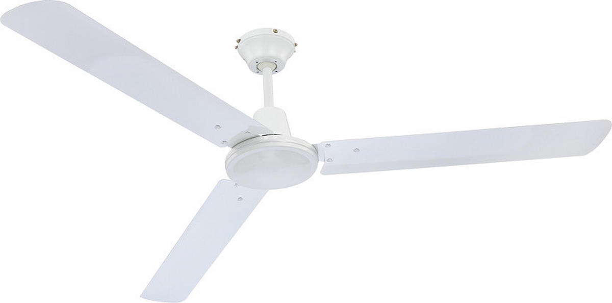 PLAFONSKI VENTILATOR  FERRO  - bela, Konvencionalno, metal (142/58cm)