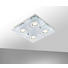 STROPNA LED SVETILKA CABO - krom, Konvencionalno, kovina/umetna masa (29/29/7cm) - Novel STROPNA LED SVETILKA CABO - krom, Konvencionalno, kovina/umetna masa (29/29/7cm) - Novel
