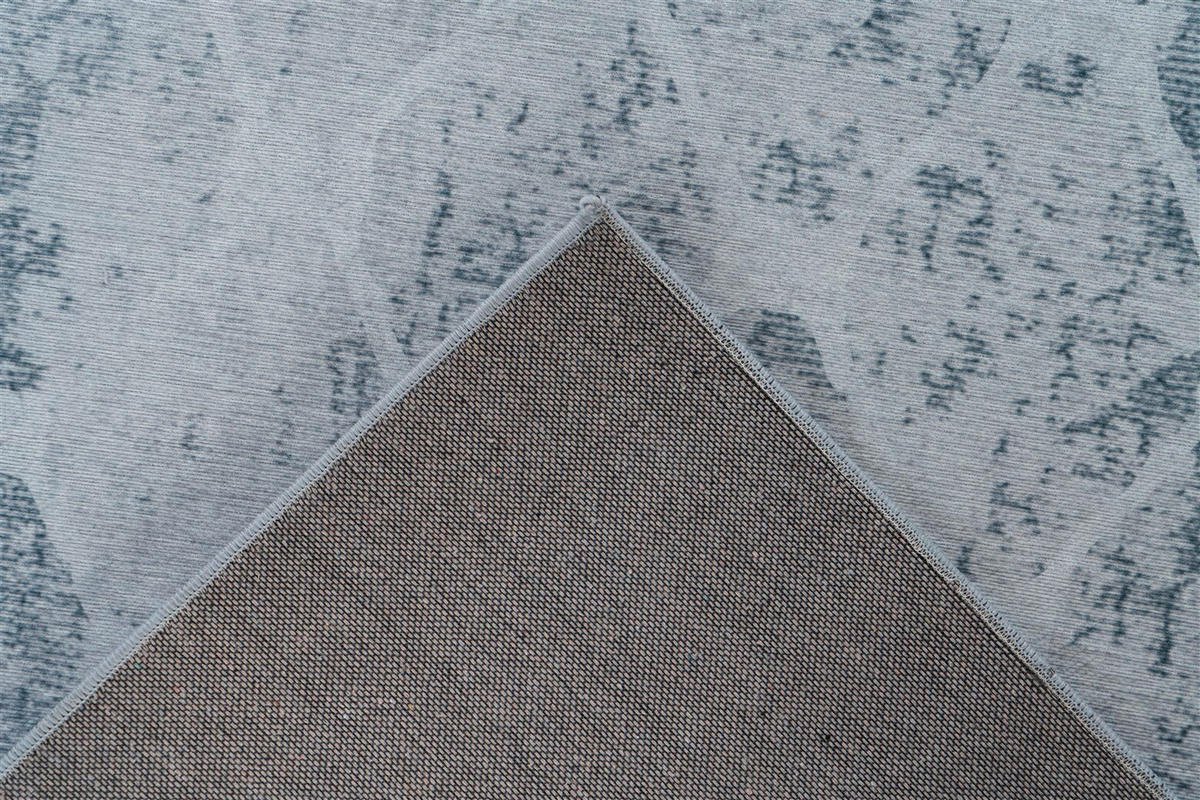 FLACHWEBETEPPICH 200/290 cm Prayer 600 Grau Grau  - Grau, KONVENTIONELL, Textil (200/290cm)