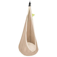 KINDERHÄNGENEST cotton 70/200-400/150 cm  - Hellbraun/Beige, KONVENTIONELL, Textil (70/200-400/150cm) - La Siesta
