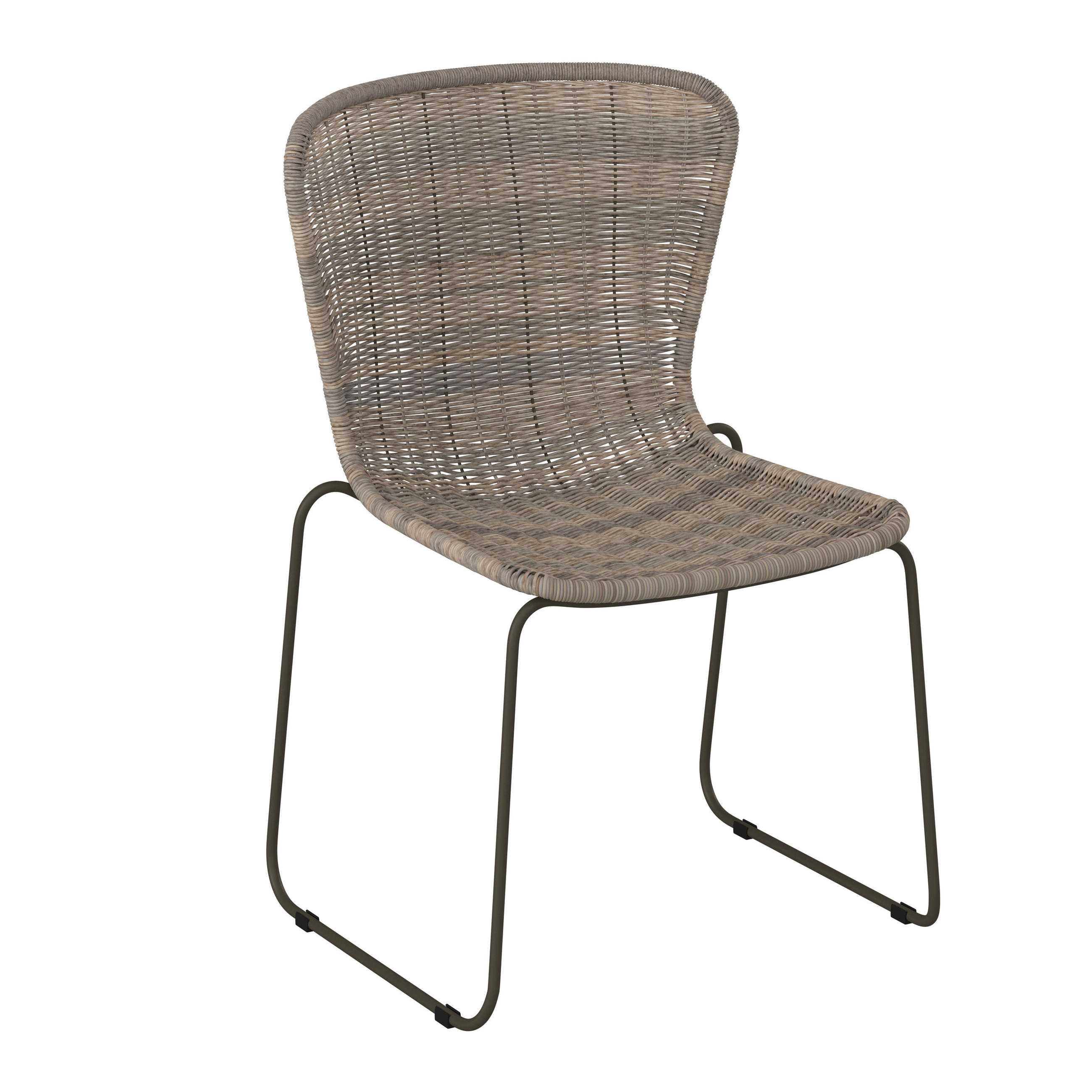 STAPELSESSEL Eisen Graubraun  - Graubraun, Design, Kunststoff/Metall (54/83,5/55,5cm) - Ambia Garden
