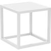 GARTENBEISTELLTISCH 40/40/40 cm Metall  - Weiß, Basics, Metall (40/40/40cm) - Stern
