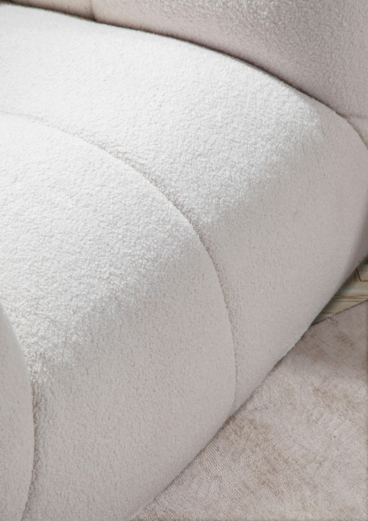 Fotoliu țesătură plată  - alb/negru, Design, plastic/textil (100/70/85cm) - Xora