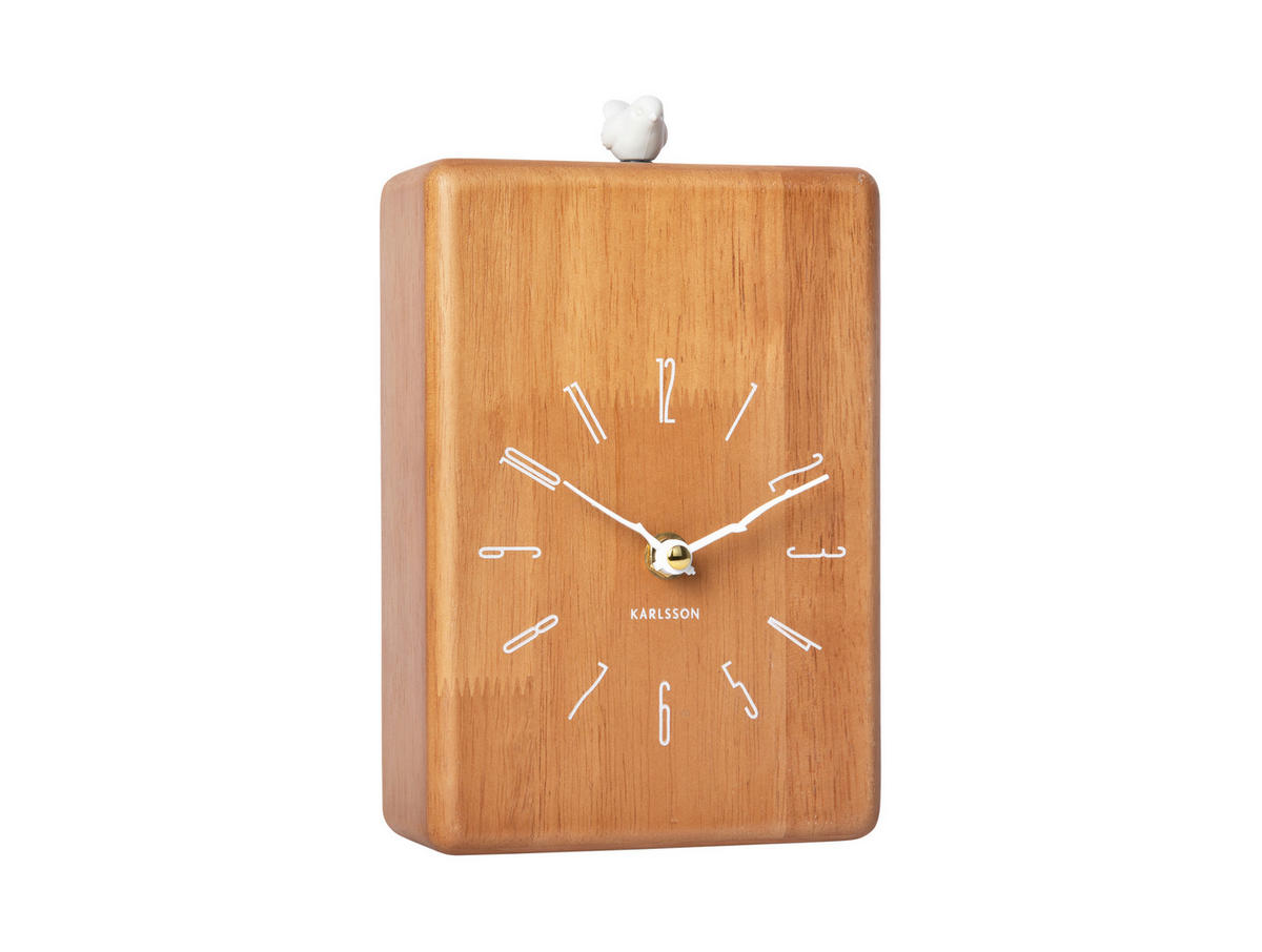 TISCHUHR Rama Cognac 14/20/6 cm  - Cognac, Basics, Holz (14/20/6cm) - Karlsson