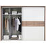 SCHWEBETÜRENSCHRANK in Weiß, Kieferfarben - Weiß/Kieferfarben, Design, Holzwerkstoff (270/211/61cm) - Carryhome SCHWEBETÜRENSCHRANK in Weiß, Kieferfarben - Weiß/Kieferfarben, Design, Holzwerkstoff (270/211/61cm) - Carryhome