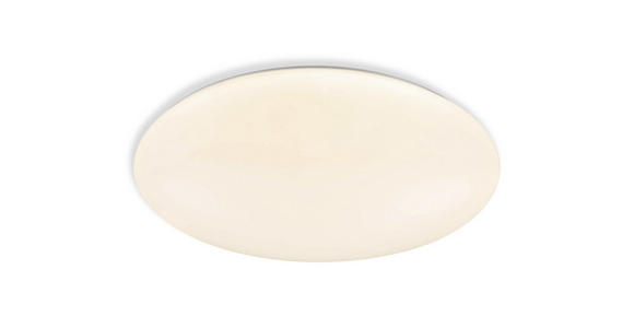 Led Deckenleuchte Johanna Ø 70 cm Dimmbar - Weiß, Basics, Kunststoff/Metall (70/10cm) - Luca Bessoni