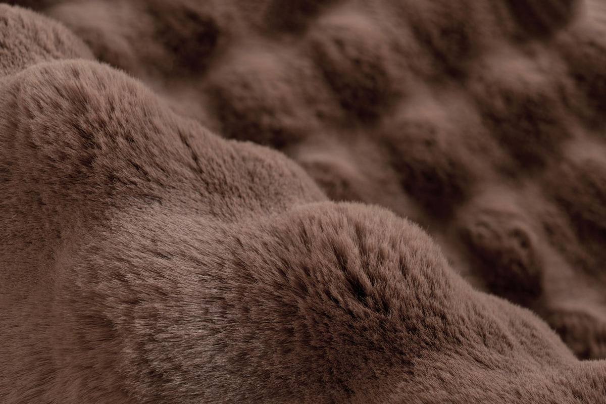 HOCHFLORTEPPICH 80/150 cm Harmony 800 Dark Taupe Taupe  - Taupe, KONVENTIONELL, Textil (80/150cm)
