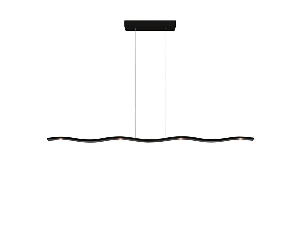 LED-HÄNGELEUCHTE 140/8/165 cm  - Dunkelblau, Design, Metall (140/8/165cm) - Escale