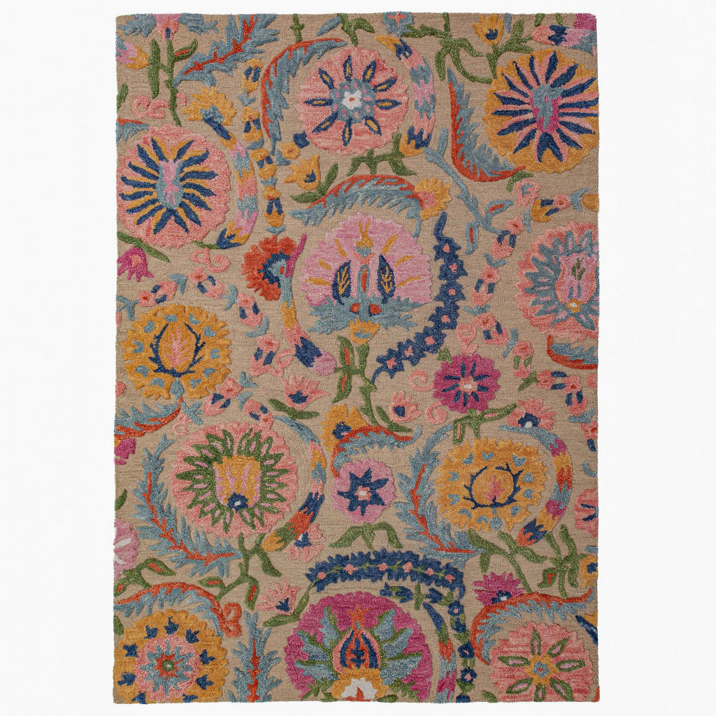 Flair Rugs VLNENÝ KOBEREC, 140/200 cm viacfarebná