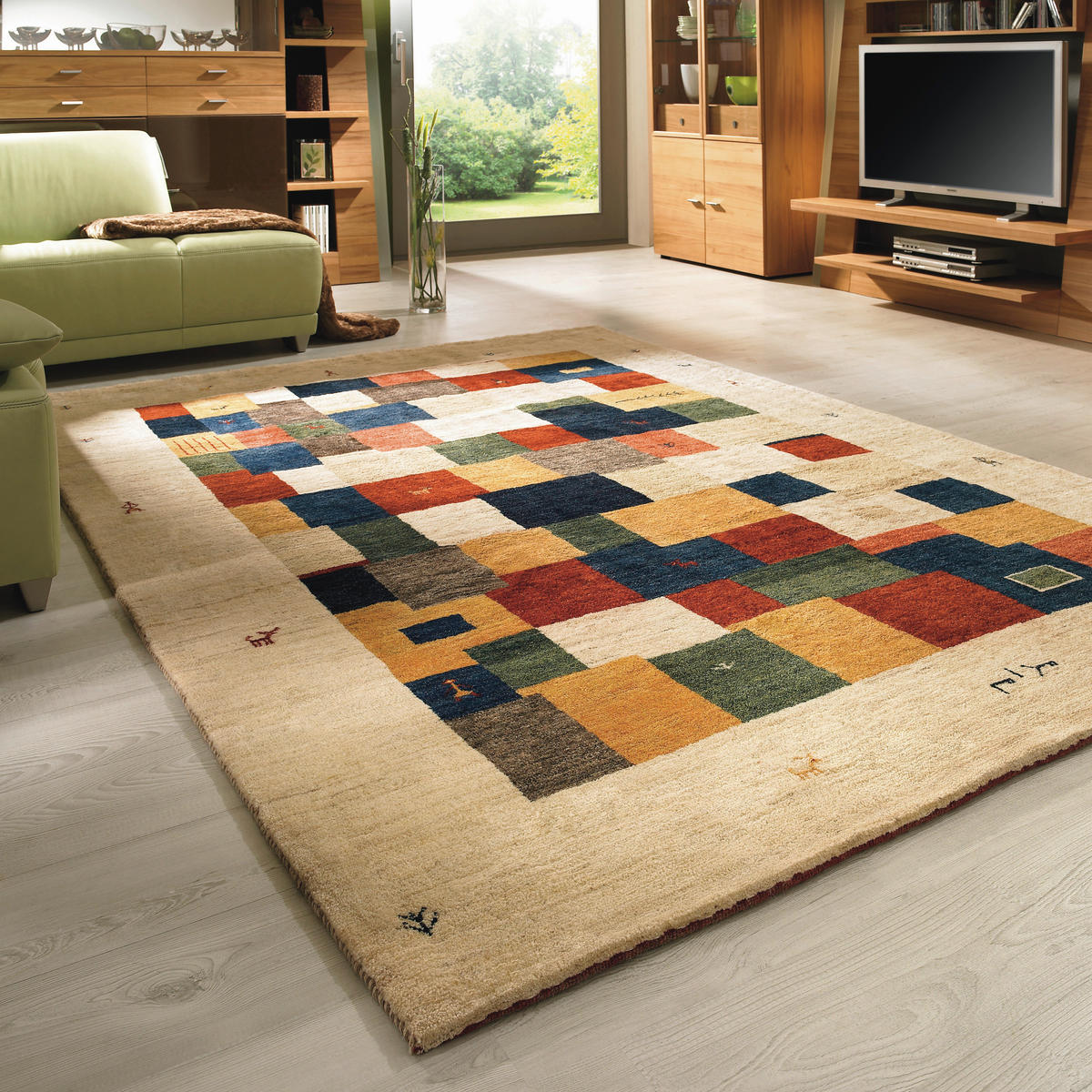 ORIENTTEPPICH 250/350 cm Oase Creme, Multicolor  - Multicolor/Creme, LIFESTYLE, Textil (250/350cm) - Cazaris