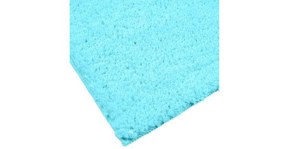 BADEMATTE 50/80 cm Türkis - Türkis, Basics, Naturmaterialien/Textil (50/80cm) - Boxxx