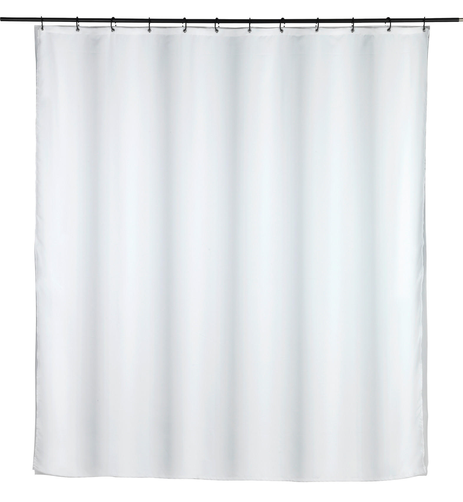 DUSCHVORHANG SAOBA GRS PES 180/200 cm  - Weiß, KONVENTIONELL, Kunststoff/Textil (180/200cm) - Schöner Wohnen