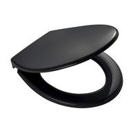 WC-SITZ - Schwarz, Basics, Kunststoff (37,2/4,8/44,5cm) - Sadena