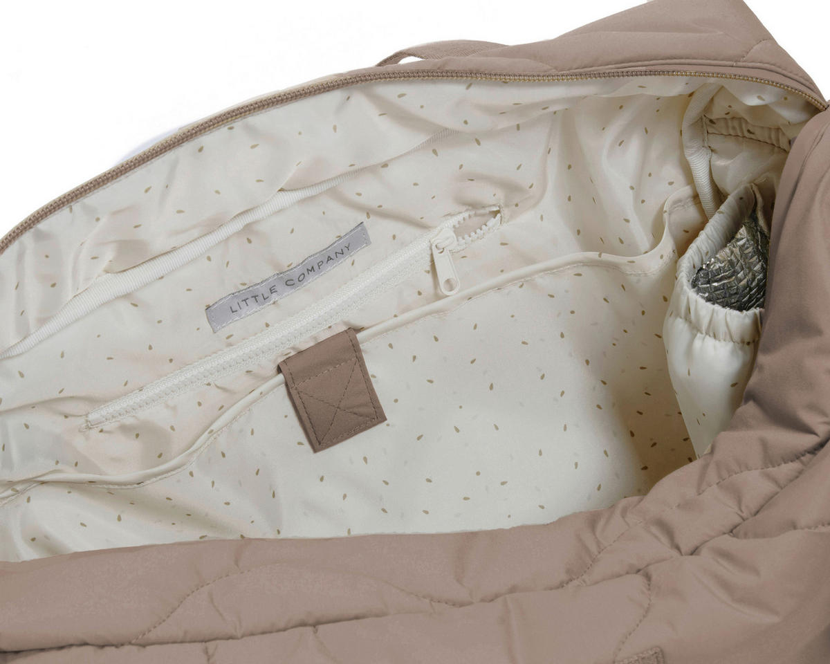 WICKELTASCHE Sydney  - Braun, Basics, Textil (41/15/29cm)