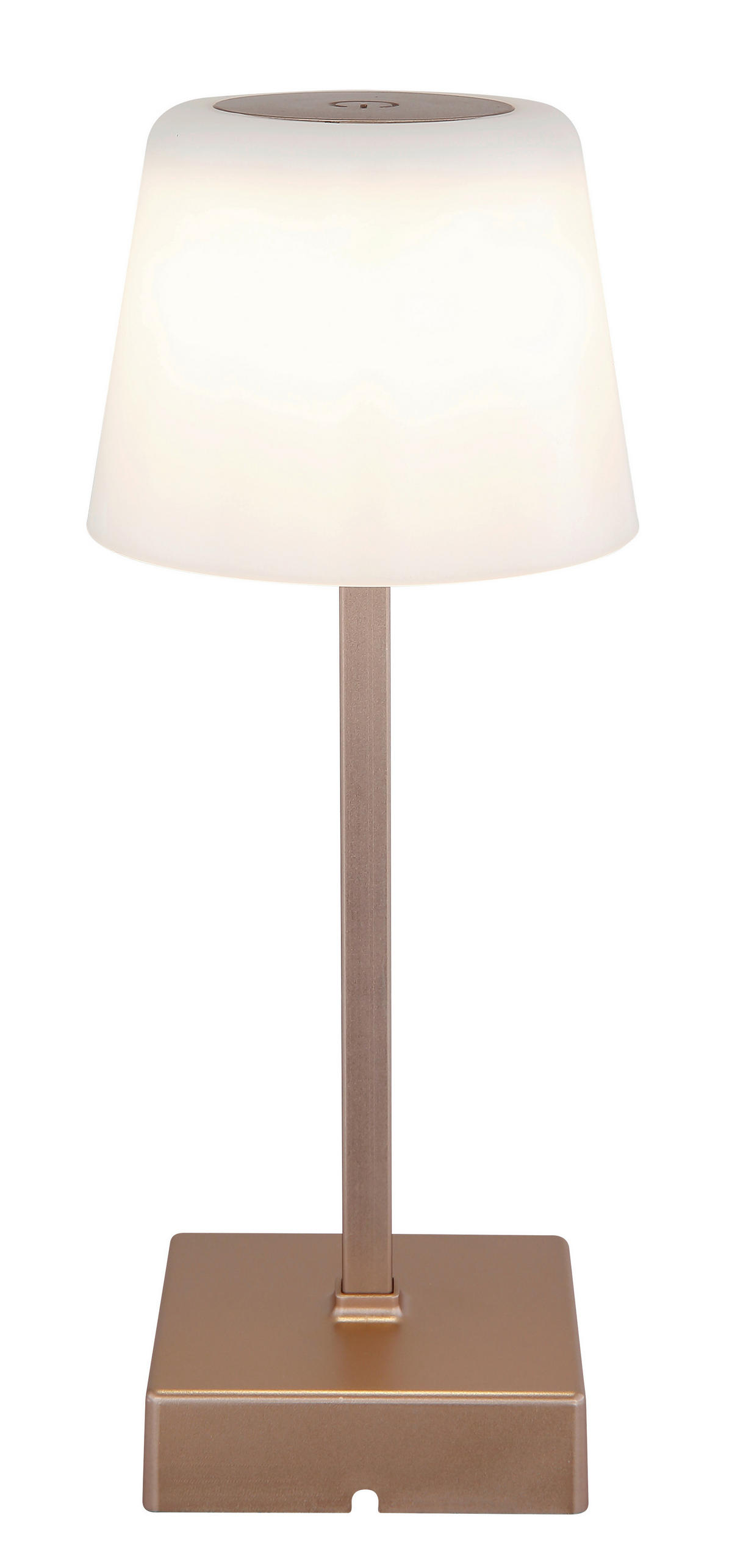 STOLNA PUNJIVA SVJETILJKA XAYDEN  - crna/boje šampanjca, Basics, metal/plastika (8,5/25,5cm)