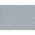 HOCKER in Textil Hellgrau  - Silberfarben/Hellgrau, Design, Kunststoff/Textil (142/46/100cm) - Carryhome