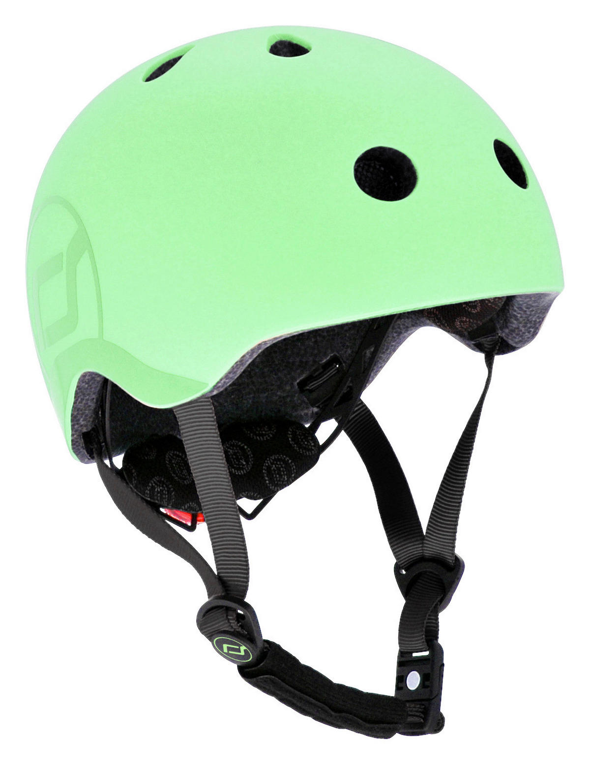 KINDERHELM Safety Helmet  - Grün, Trend, Kunststoff/Textil (S-Mnull) - Scoot and Ride