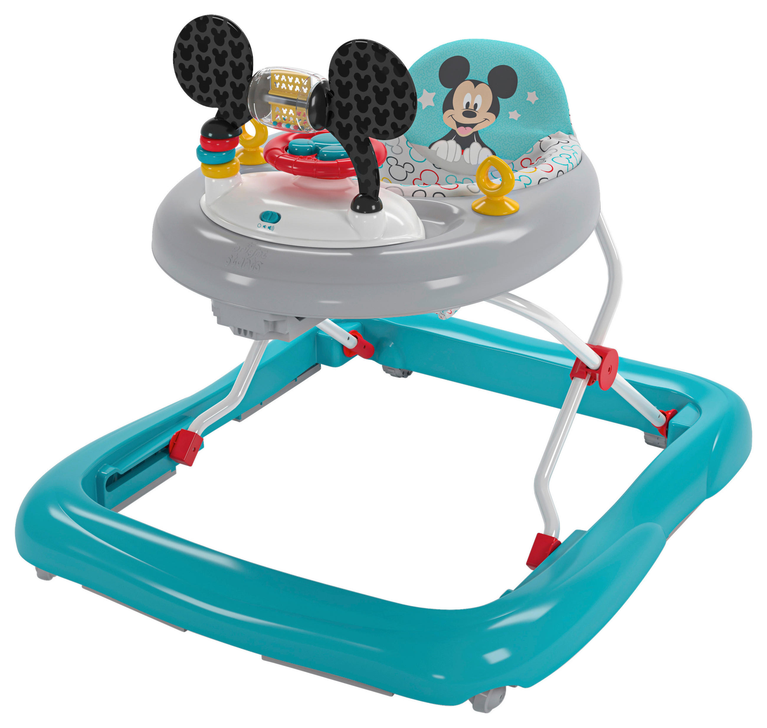 LAUFLERNWAGEN  - Blau/Multicolor, Basics, Kunststoff/Textil (68,6/63,5/61cm)