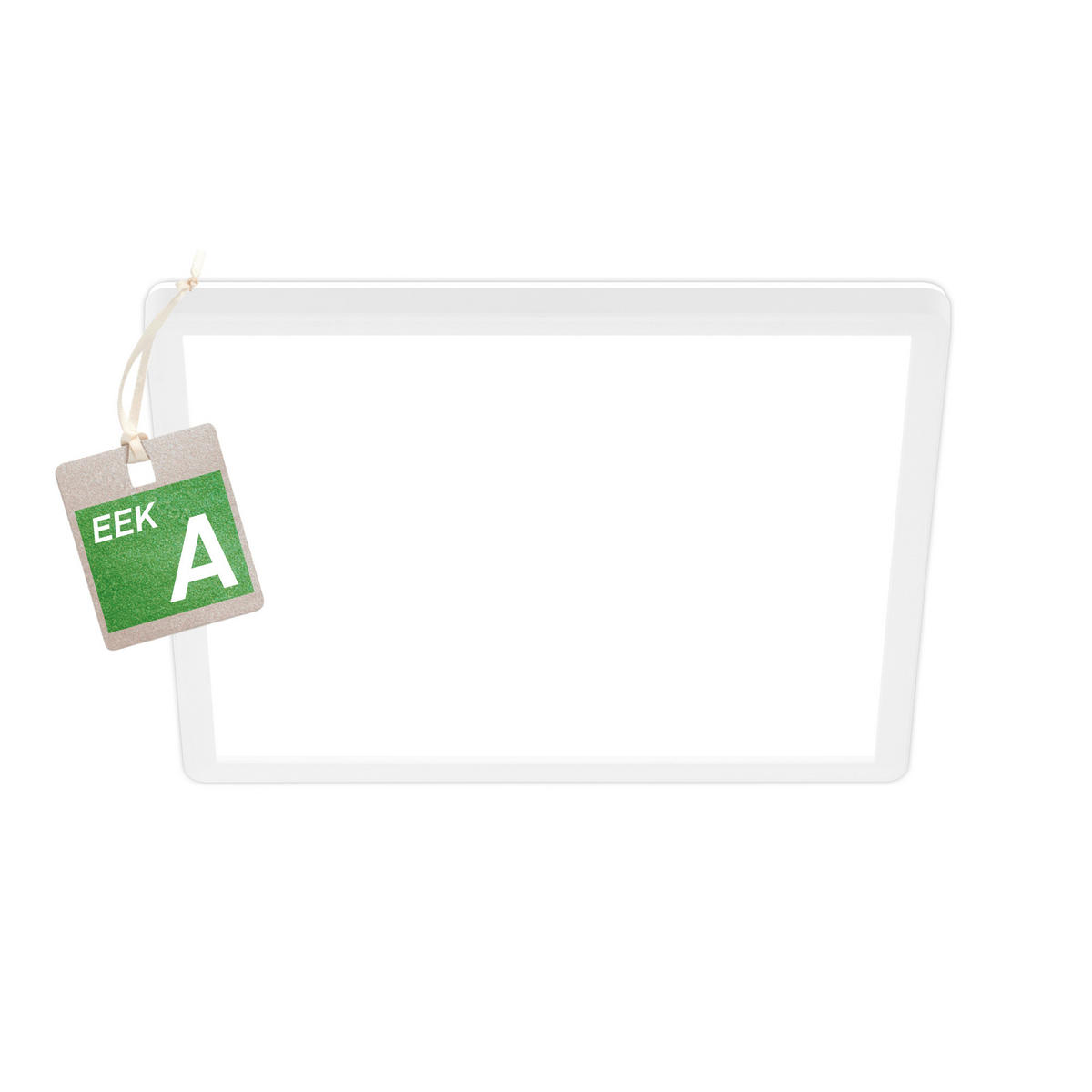 STROPNA LED-SVETILKA  Tava A //// - bela, Basics, umetna masa (29/29/3cm)