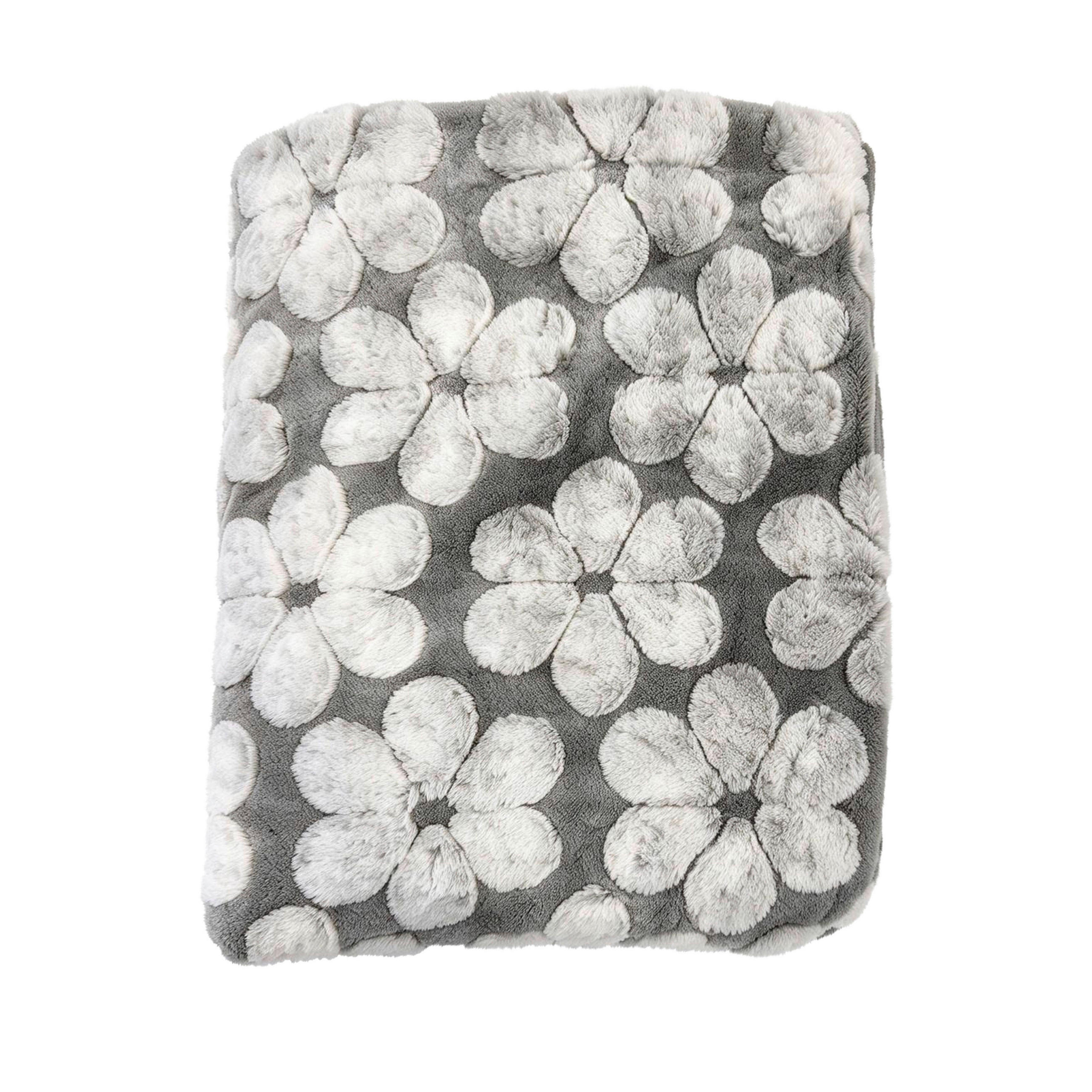PLÄD 150/200 cm  - Grauweiß, Basics, textil (150/200cm) - Novel