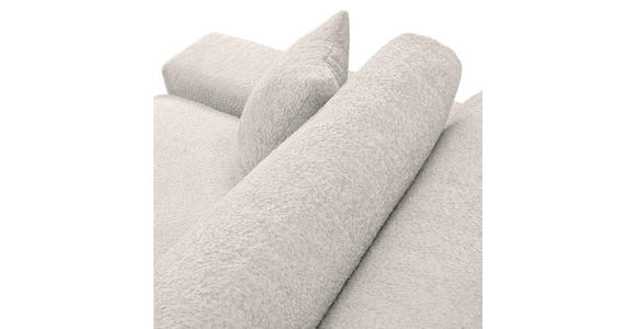 ECKSOFA  Beige Bouclé  - Greige/Beige, MODERN, Kunststoff/Textil (255/255cm) - Landscape