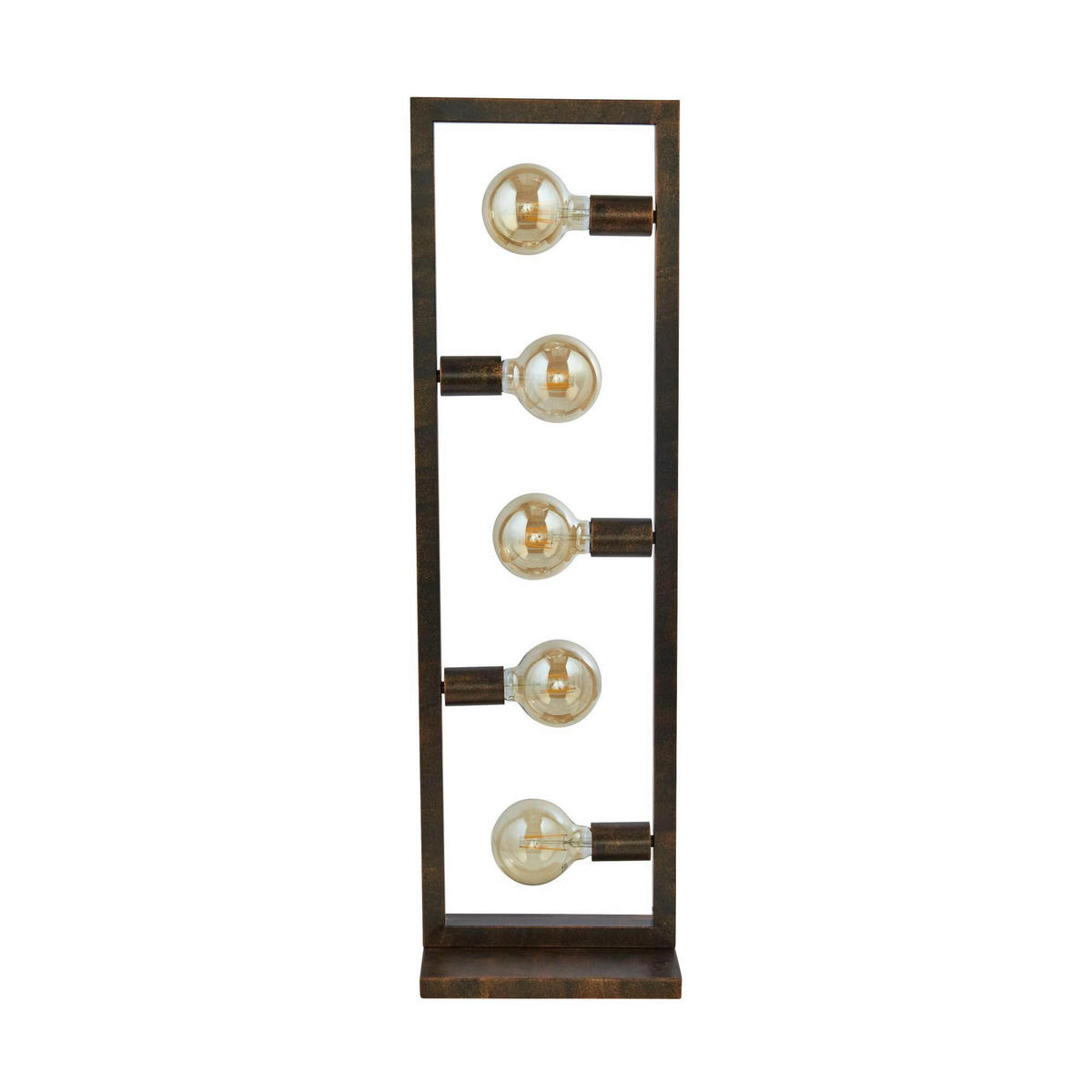 STEHLEUCHTE  30/160/15 cm   - Braun, LIFESTYLE, Metall (30/160/15cm) - Searchlight