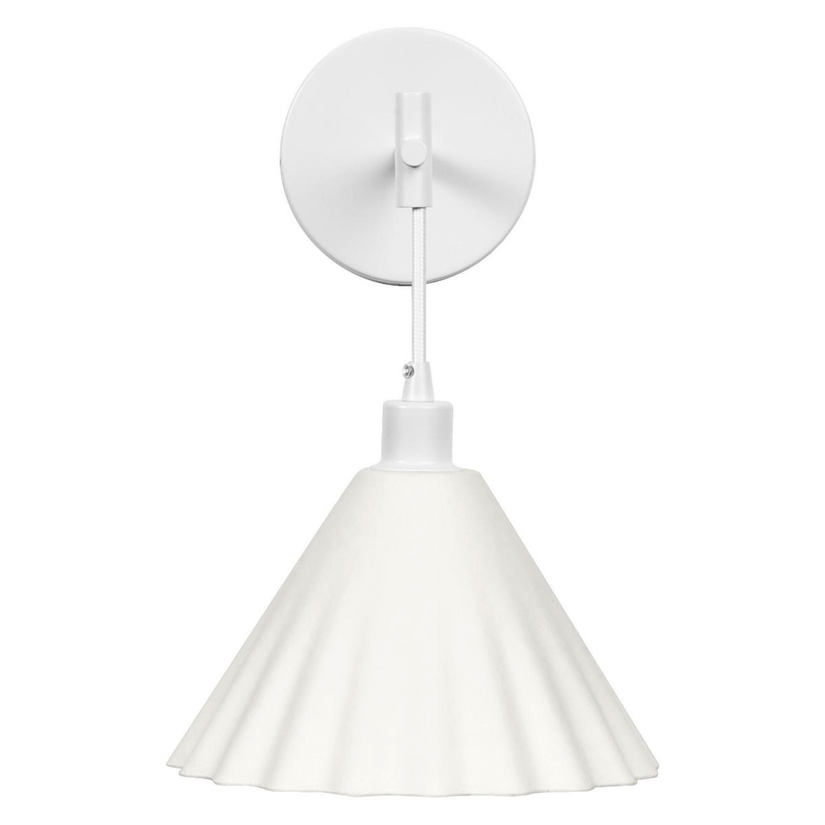 WANDLEUCHTE 21.8/26.2/33 cm   - Basics, Papier/Metall (21.8/26.2/33cm) - Osram