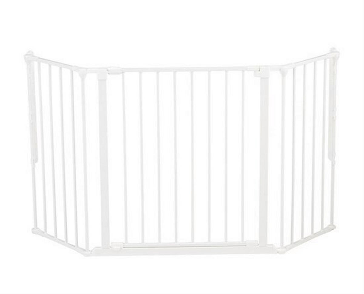 ZÁBRANA KE SCHODŮM - bílá, Basics, kov (146/70,5cm) - Baby Dan