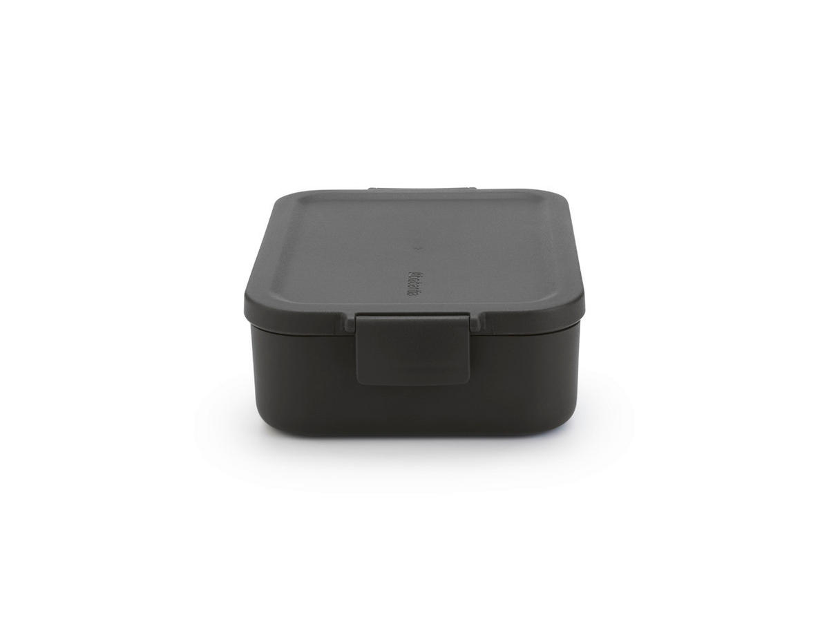 KRABIČKA NA OBĚD  plast  - tmavě šedá, Basics, plast (20/5.5/13.5cm) - Brabantia