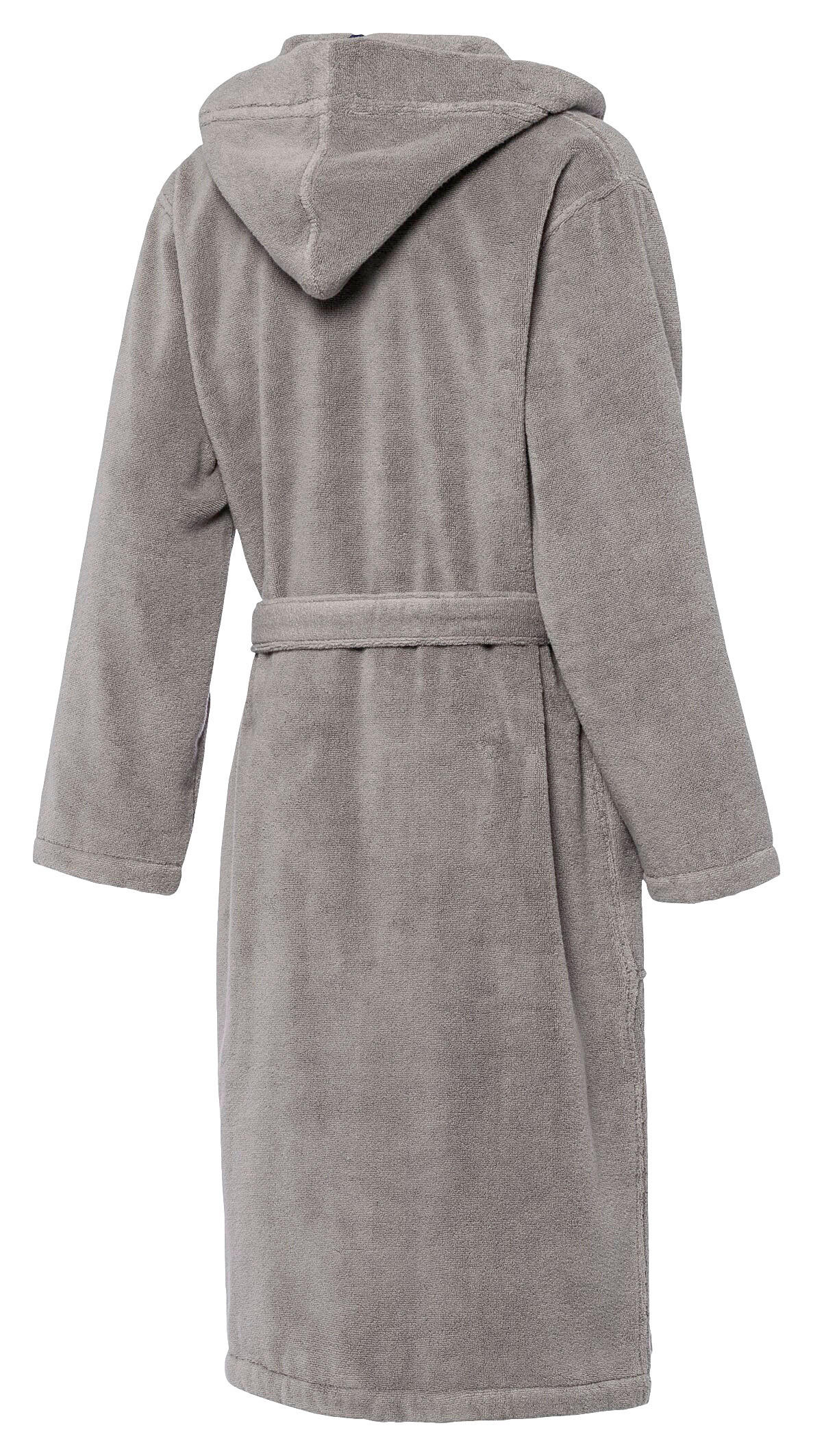 Thumbnail - Joop! Bademantel, Grau, Textil, Uni, Gr. 54/56, Oeko-Tex® Standard 100, Handmade in Germany, Taschen, besonders flauschi...