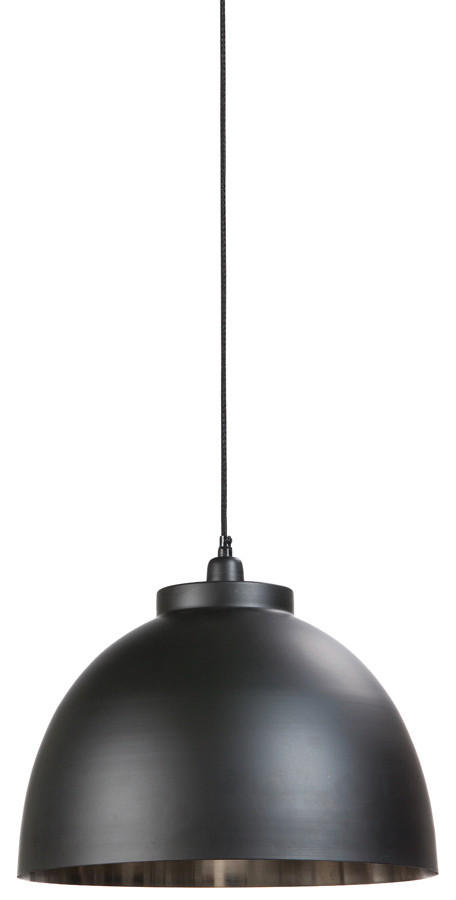 HÄNGELEUCHTE Kylie 45/120 cm   - Schwarz, Design, Metall (45/120cm) - Light & Living