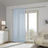 FERTIGVORHANG halbtransparent 140/245 cm - Blau, Basics, Textil (140/245cm)