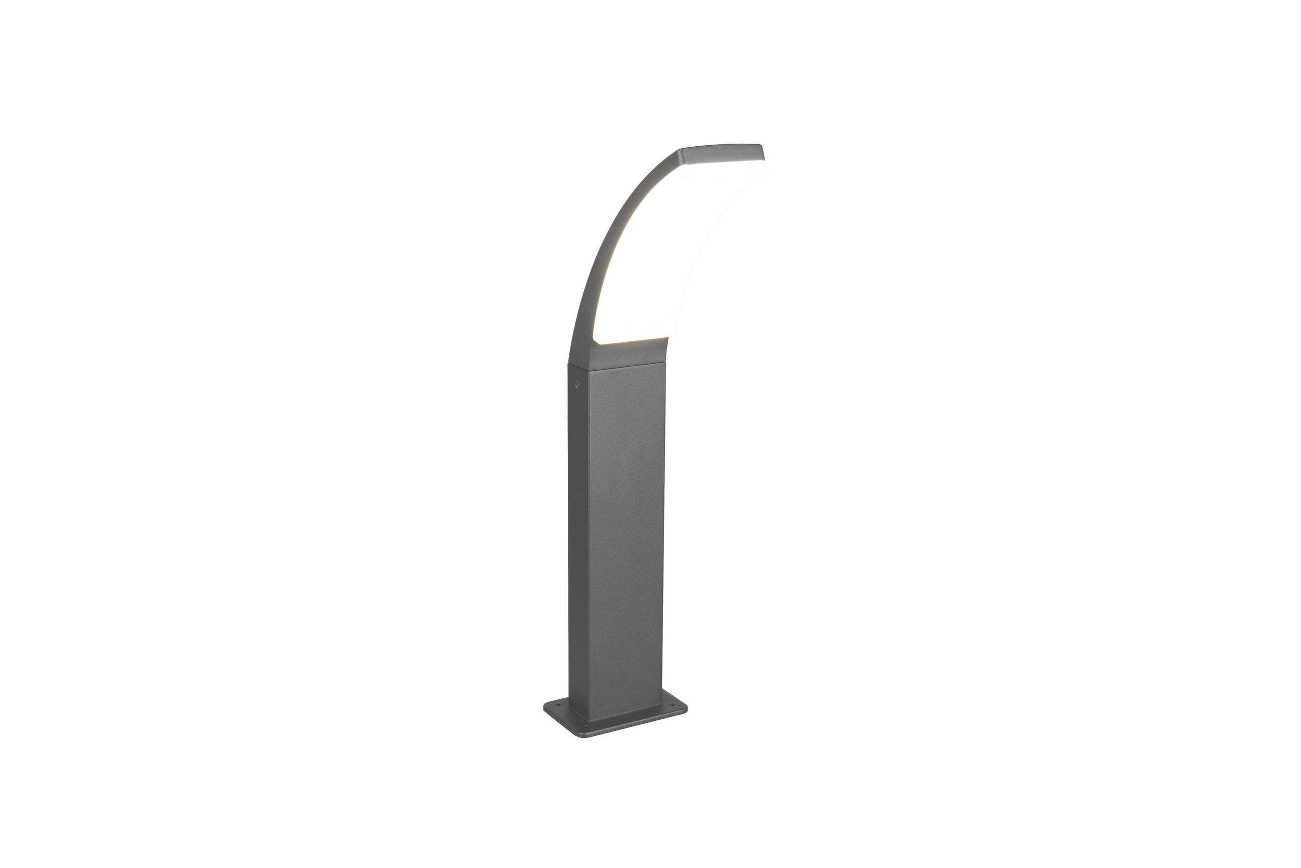 WEGELEUCHTE BEJA 12/21/60 cm   - Anthrazit/Weiß, Design, Kunststoff/Metall (12/21/60cm)
