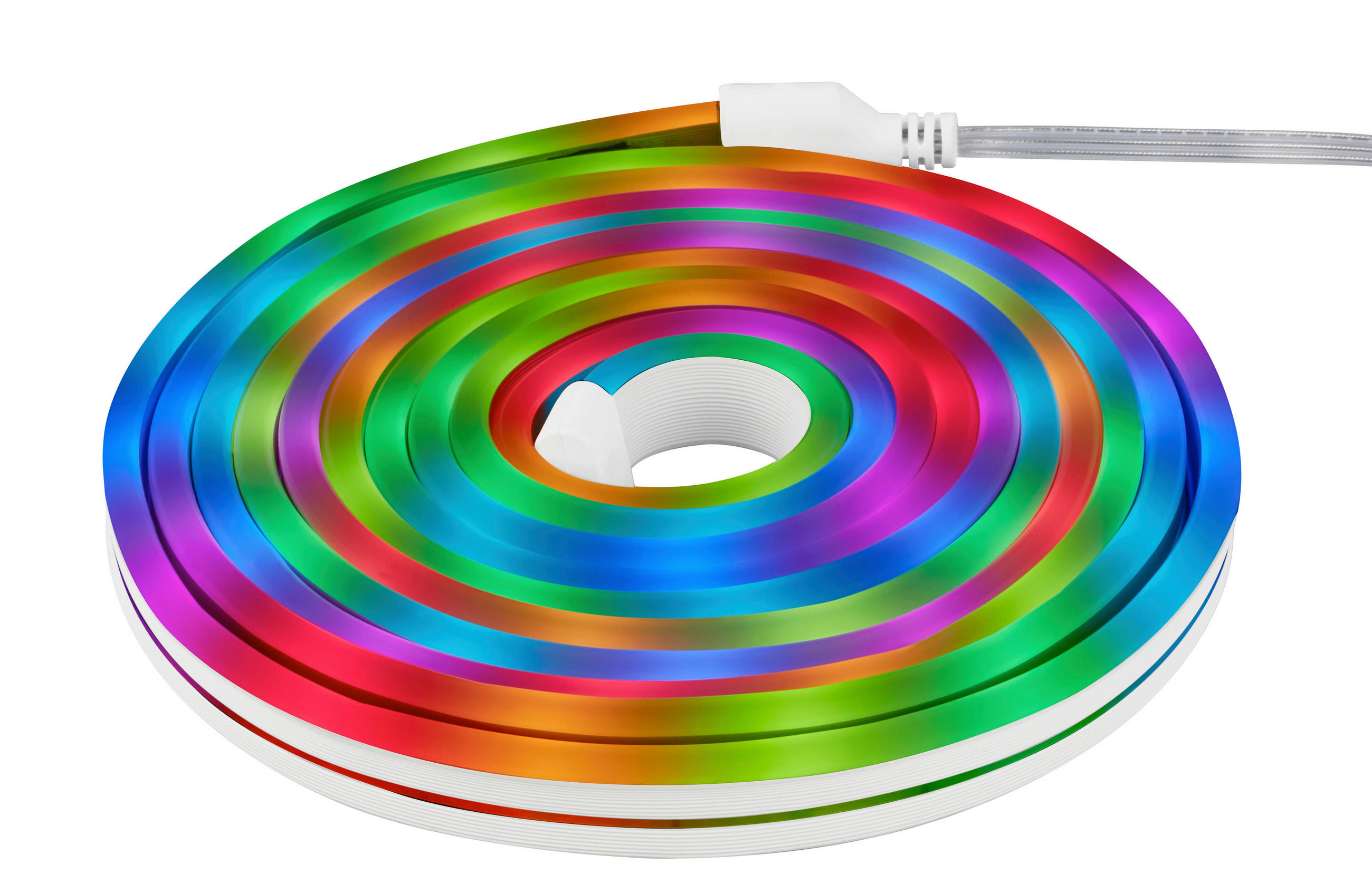 LED SZALAG  - fehér, Basics, műanyag (300/0,7/1,4cm)