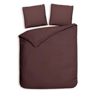 BETTWÄSCHE Banda Makosatin 200/200 cm  - Braun, Basics, Textil (200/200cm)