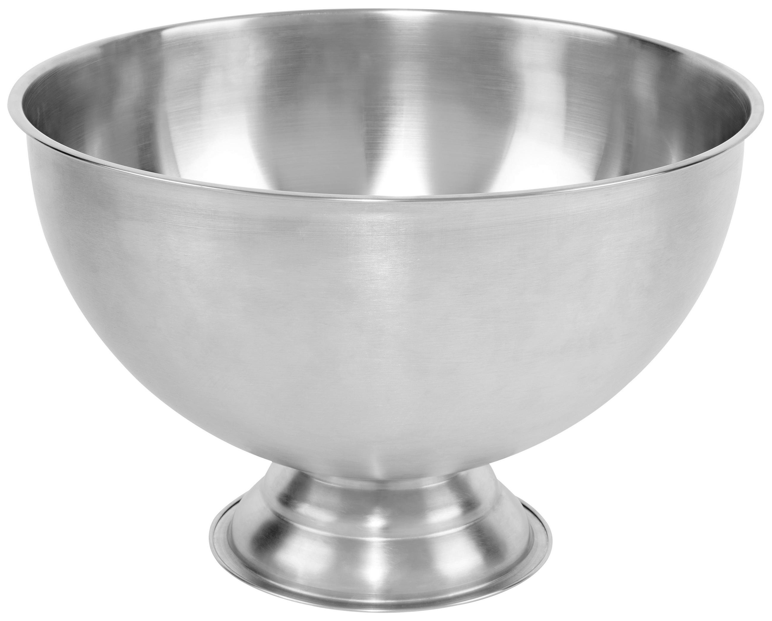 CHAMPAGNERKÜHLER - Edelstahlfarben, Basics, Metall (37,5/24cm) - Novel