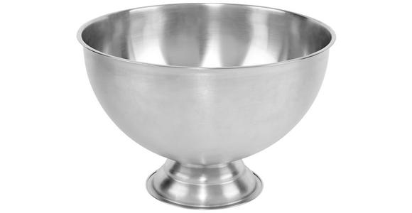 CHAMPAGNERKÜHLER - Edelstahlfarben, Basics, Metall (37,5/24cm) - Novel