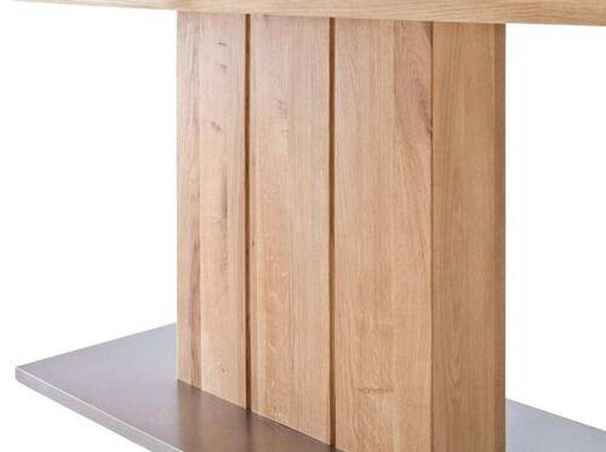 ESSTISCH in Holz, Metall, Holzwerkstoff 200/100/77 cm  - Eichefarben, Design, Holz/Holzwerkstoff (200/100/77cm) - Livetastic