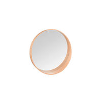 WANDSPIEGEL Pinienfarben  - Pinienfarben, Basics, Glas/Holz (59/59/9,5cm) - Milino