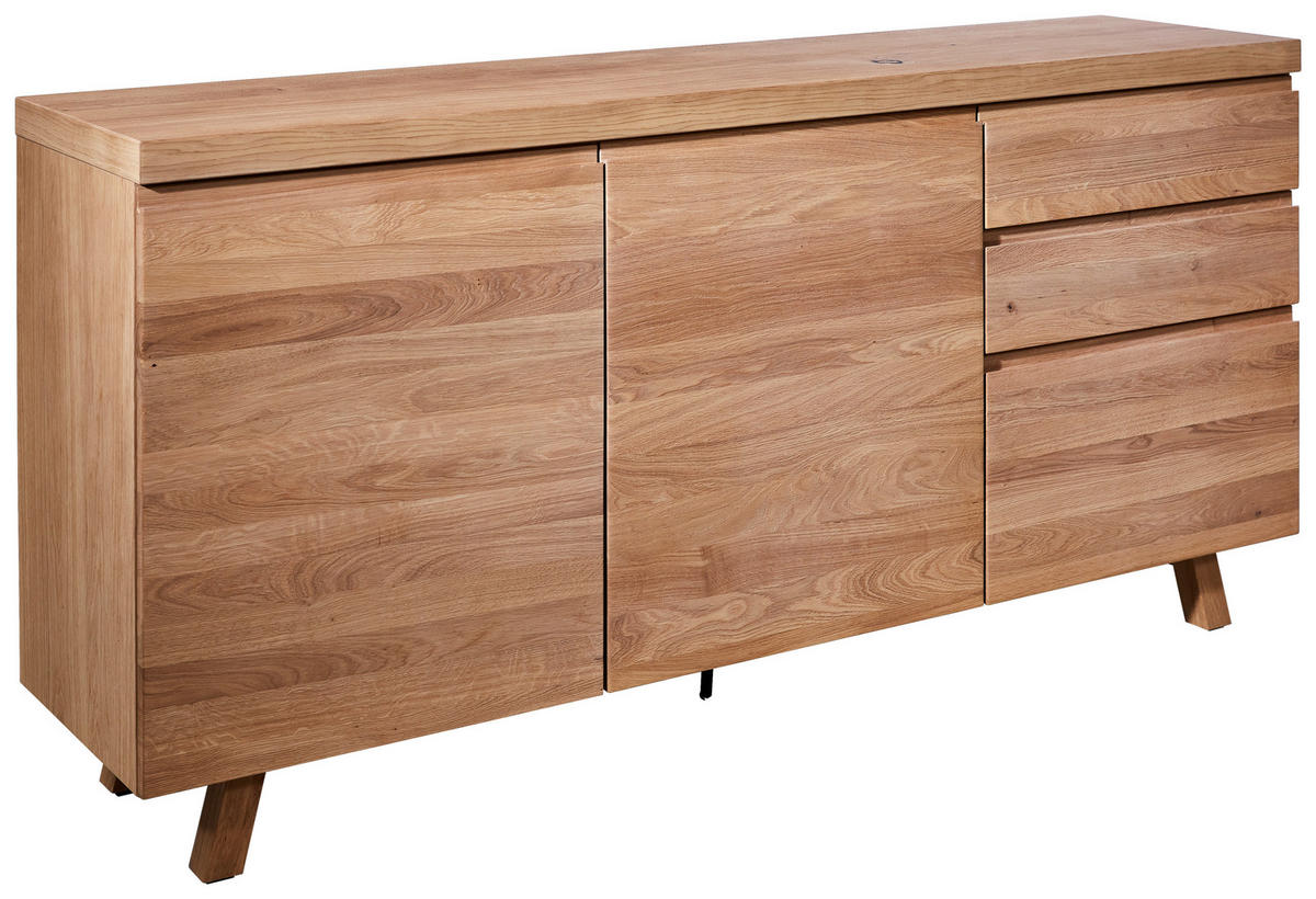 SIDEBOARD 180/75/43 cm  in Eichefarben  - Eichefarben, Natur, Holz (180/75/43cm) - Venjakob