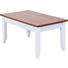 COUCHTISCH Kiefer massiv Braun, Weiß - Braun/Weiß, LIFESTYLE, Holz (90/55/45cm) - Carryhome COUCHTISCH Kiefer massiv Braun, Weiß - Braun/Weiß, LIFESTYLE, Holz (90/55/45cm) - Carryhome