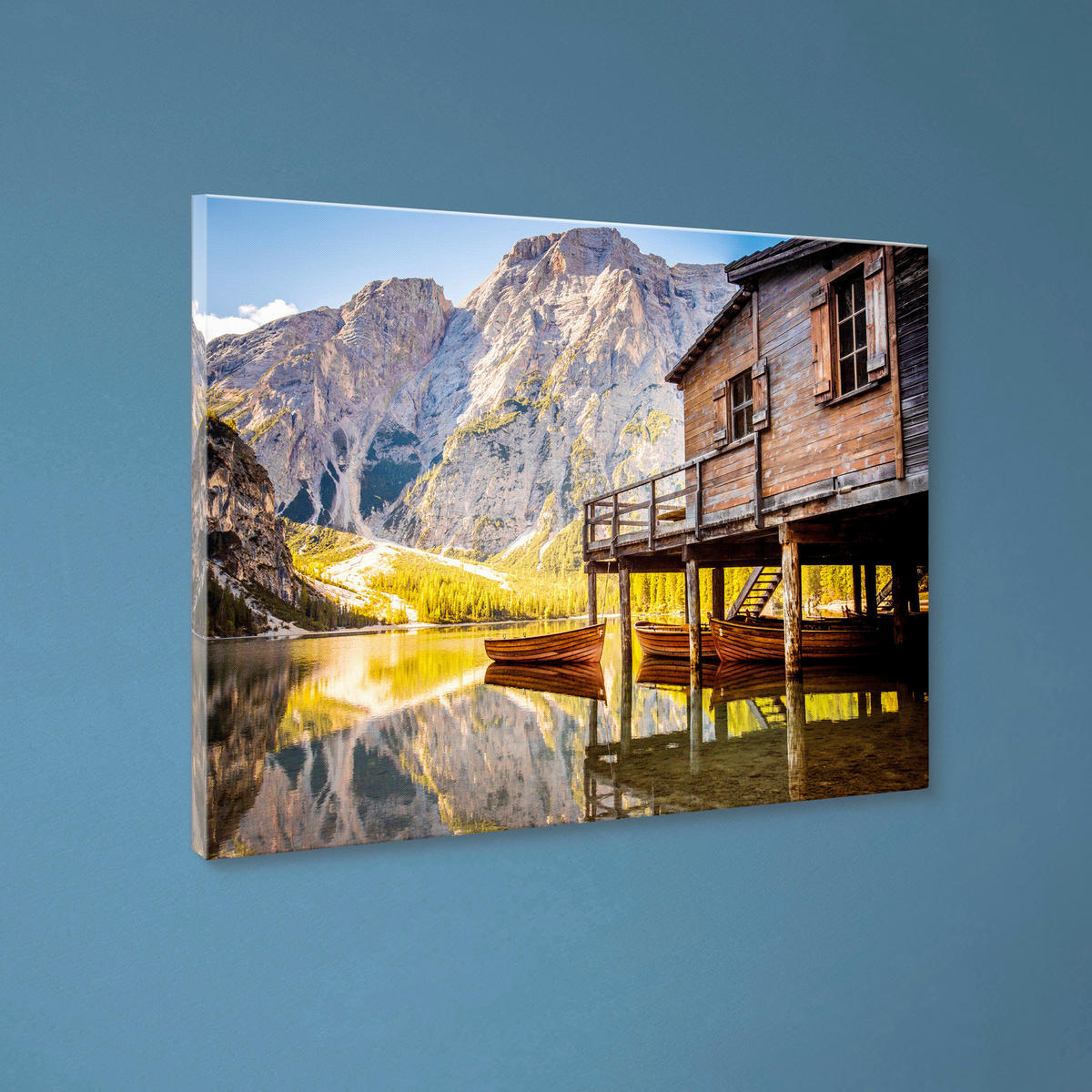 LEINWANDBILD Landschaft & Natur 70/100 cm  - Multicolor, Basics, Holz/Textil (70/100cm)