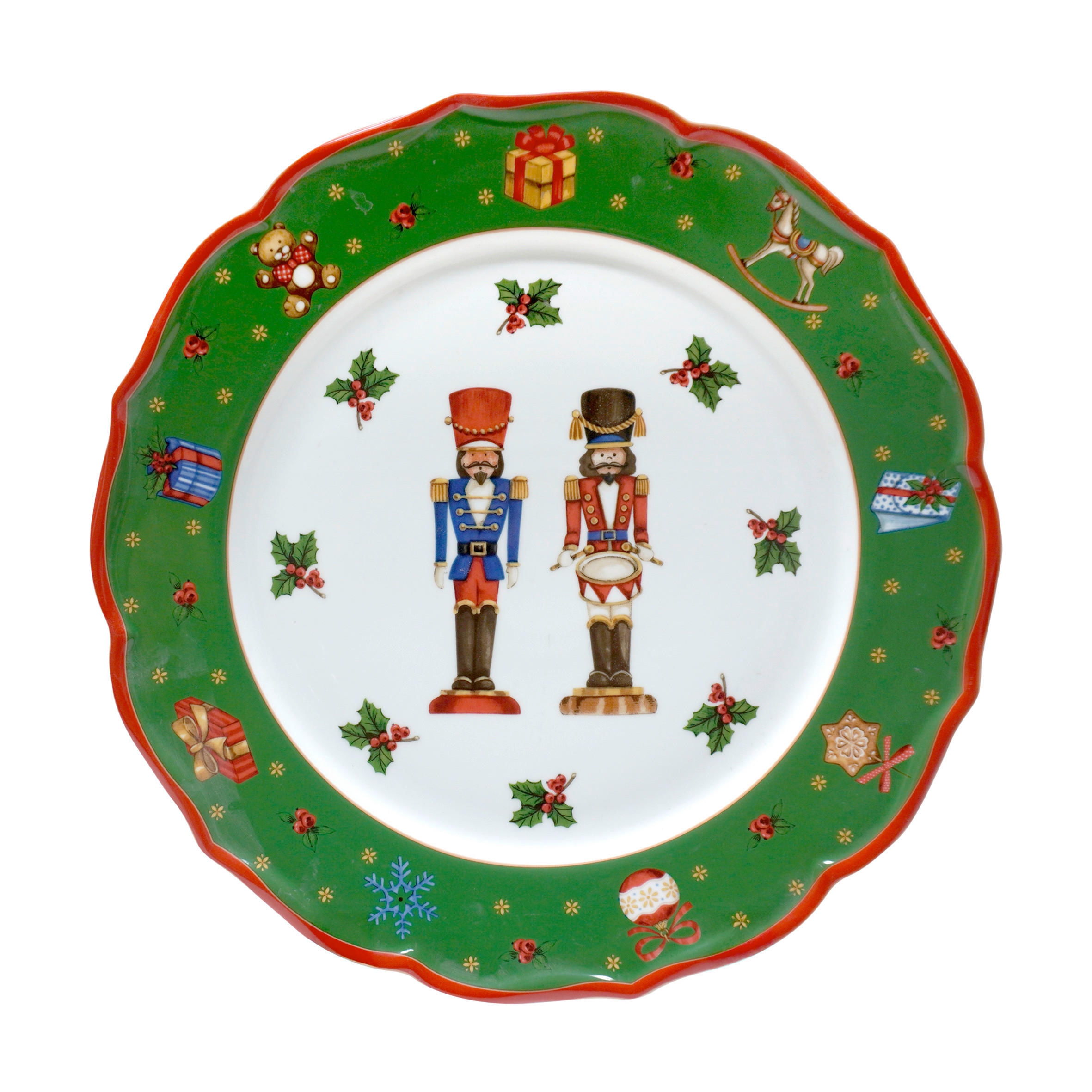 X-Mas SERVÍROVACÍ PODNOS, keramika, 33,3 cm