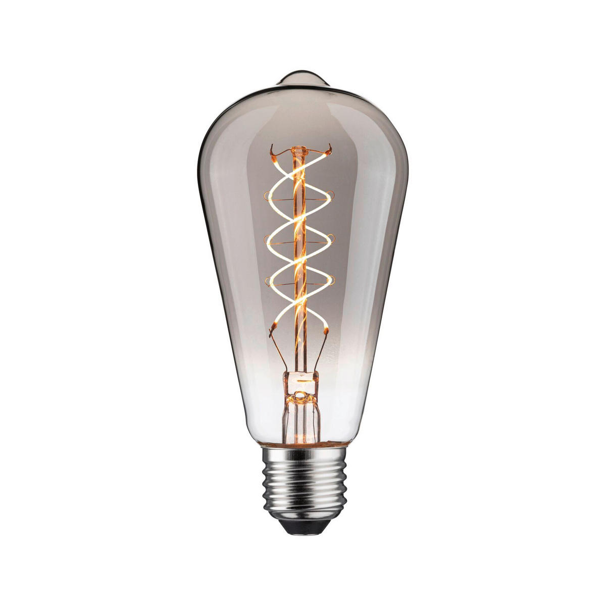 LED-LEUCHTMITTEL E27 4,2 W 170 lm  - Dunkelgrau, Basics, Glas (6,4/14,3cm) - Paulmann