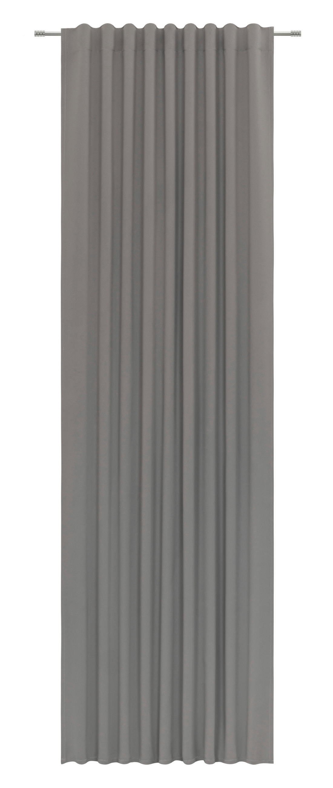 HOTOVÝ ZÁVĚS, zatemnění, 140/300 cm - šedá, Basics, textil (140/300cm) - Esposa