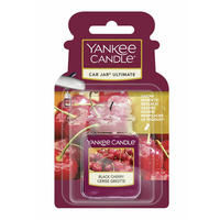 OSVEŽILEC ZRAKA ZA AVTO Black Cherry  - vinsko rdeča, Basics (4/6/2,5cm) - Yankee Candle