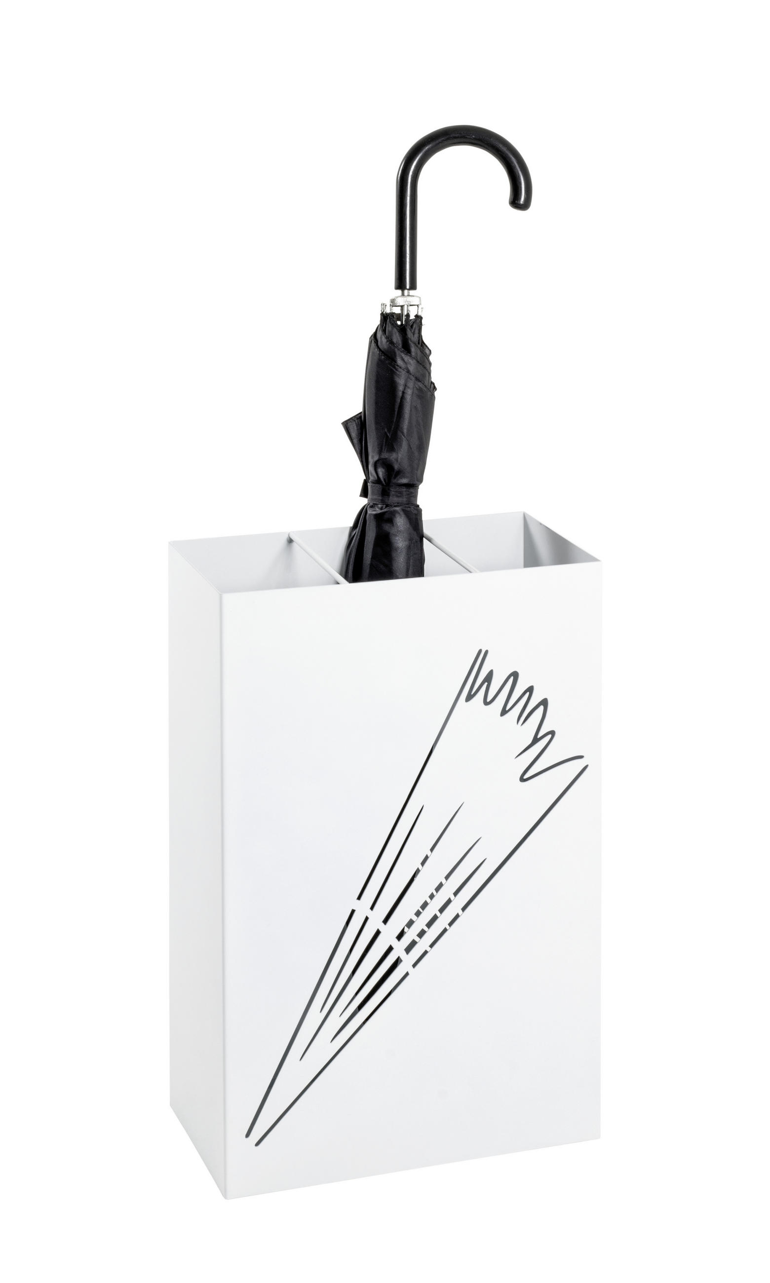 STALAK ZA KIŠOBRANE  bijela  metal     - bijela, Design, metal (30/48/16cm) - Carryhome