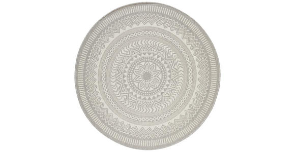 OUTDOORTEPPICH 120 cm Skara Grau  - Grau, Natur, Textil (120cm) - Novel