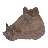 DEKOSCHWEIN - Braun, Basics, Kunststoff (28,5/41,5/36,6cm)